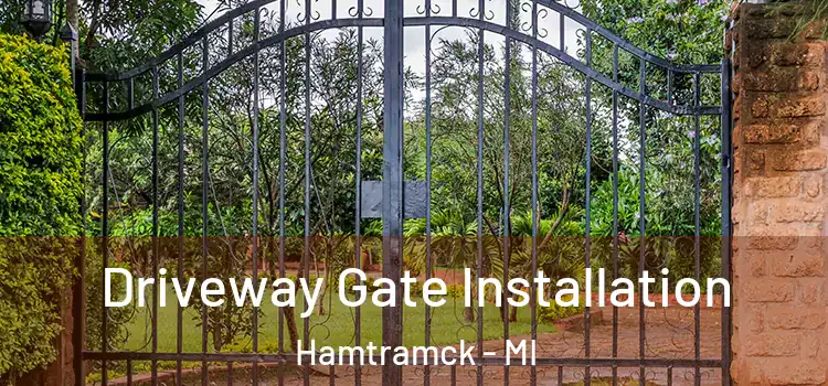 Driveway Gate Installation Hamtramck - MI